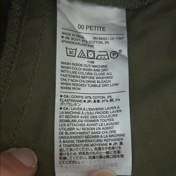 Banana Republic Khaki A-Line Skirt - Picture 5 of 6
